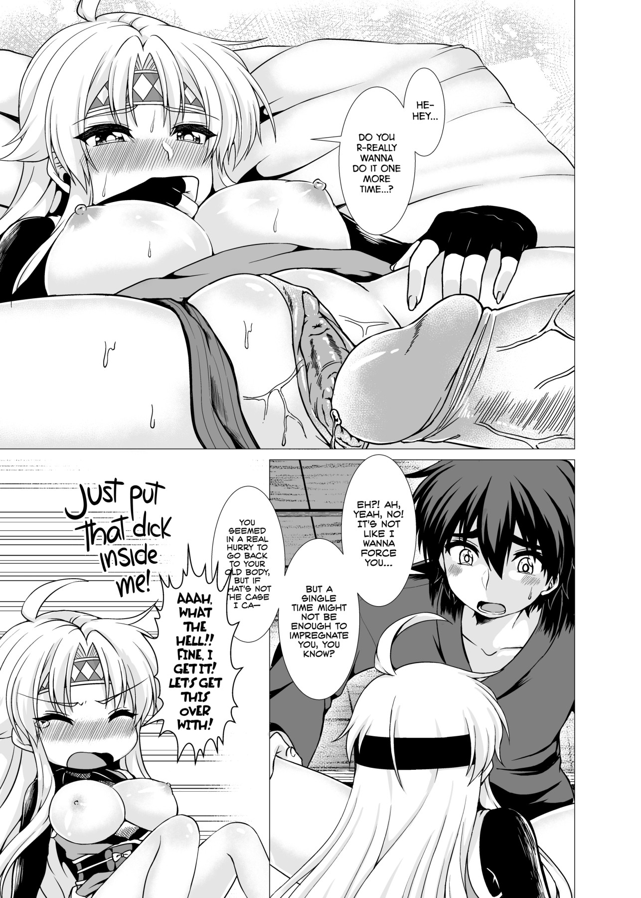 Hentai Manga Comic-Lewd Flower Bloom! Flirtatious Ninja Thrown into a Woman's Body!-Read-18